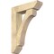 Ekena Millwork Legacy Slat Rough Sawn Bracket w/ Offset Brace, Douglas Fir, 8"W x 30"D x 42"H BKT0806X30X42LEC06RDF - alternate 1